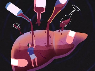 Penemuan Mekanisme Baru Penyebab Peradangan Hati Akibat Minum Alkohol Berlebihan