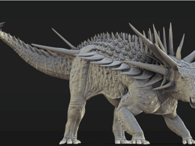 Duri Aneh dan Ekor Senjata Spicomellus, Ankilosaurus Terawal Afrika