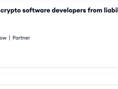 Koalisi Kripto Desak Senat AS Beri Perlindungan Hukum untuk Pengembang Software