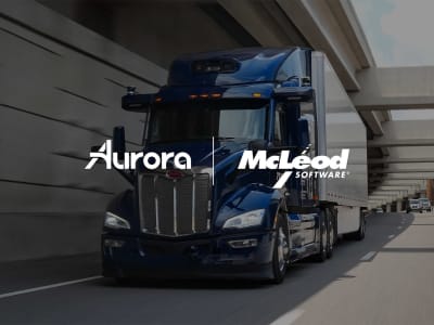 Aurora dan McLeod Hadirkan Integrasi Pertama Untuk Truk Otonom dan TMS