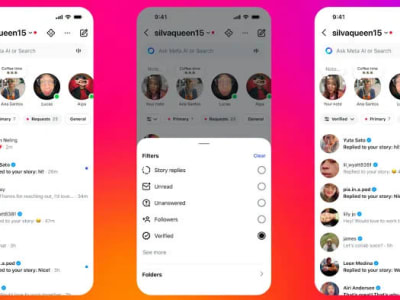 Instagram Hadirkan Fitur Filter dan Folder Baru untuk Atur Pesan DM Lebih Mudah