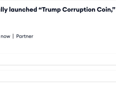 Newsom Usulkan 'Trump Corruption Coin' dengan Peluncuran Token Adil Solusi Yakovenko