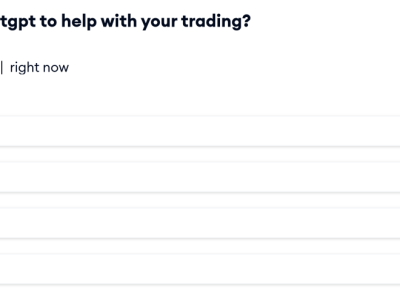 Bagaimana ChatGPT Membantu Trader dan Batasannya dalam Dunia Finansial