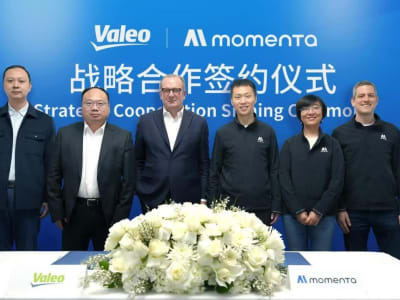 Valeo dan Momenta Bergabung Kembangkan Mobil Otonom Canggih untuk Pasar Global