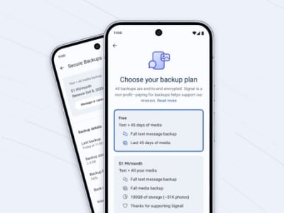 Signal Perkenalkan Fitur Cadangan Pesan Aman, Tersedia Gratis dan Berbayar