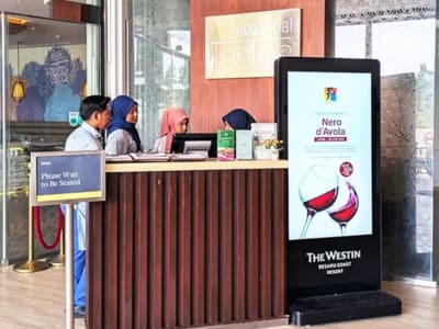 Westin Desaru Coast Meningkatkan Layanan Tamu dengan Digital Signage CAYIN