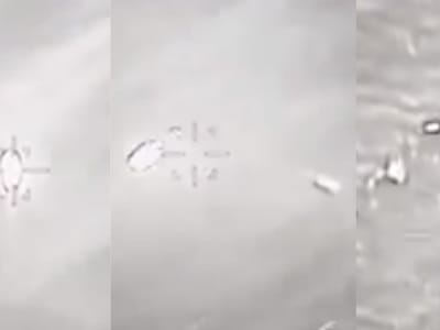 Video Rudal AS Memantul dari Objek Misterius di Laut Merah Bikin Geger