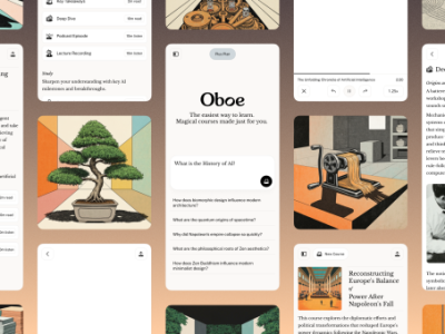 Oboe: Aplikasi AI Baru untuk Membuat Kursus Belajar Mudah dan Cepat