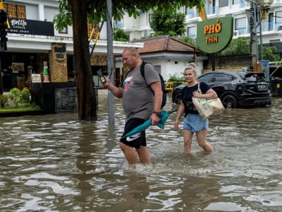 Hujan Ekstrem di Bali Sebabkan Banjir, Curah Hujan Capai Rekor Sejak 1990