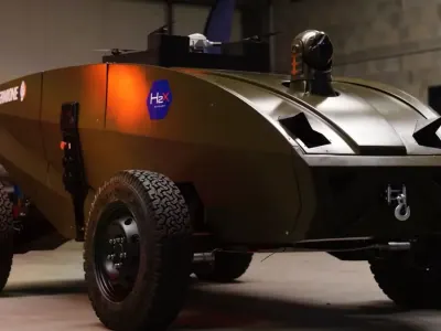 Hermione: UGV Bertenaga Hidrogen Penuh Inovasi untuk Operasi Militer Ramah Lingkungan