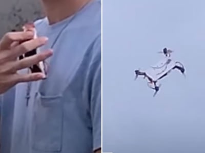 Drone Lipat Mikro Texas A&M: Siap Terbang Sekali Lempar, Stabil dan Praktis