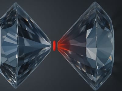 Sensor Kuantum Boron Nitrida Baru Bisa Ukur Material di Tekanan Super Tinggi