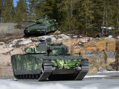 Teknologi Suspensi F1 Bawa Tank CV90 Melaju Cepat dan Stabil di Medan Berat