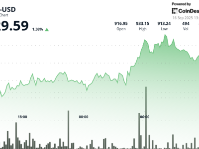 BNB Naik 1,4% Didukung Akumulasi Korporasi Menjelang Potensi Penurunan Suku Bunga AS