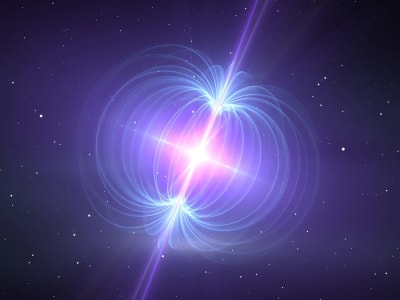 Sinyal Aksion di Magnetar Terkikis Plasma, Membuka Jalan Baru Pencarian Materi Gelap