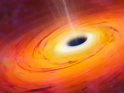 Lubang Hitam Raksasa di Alam Semesta Dini Tumbuh 2,4 Kali Lebih Cepat dari Batas Teori