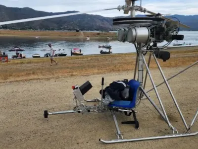 Mark Rumsey dan Mirocopter SCH-2A: Helikopter Ultralight untuk Penerbangan Pribadi yang Praktis