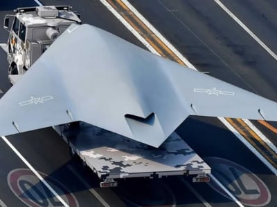 China Luncurkan Drone Tempur Stealth Pertama yang Diluncurkan dari Kapal