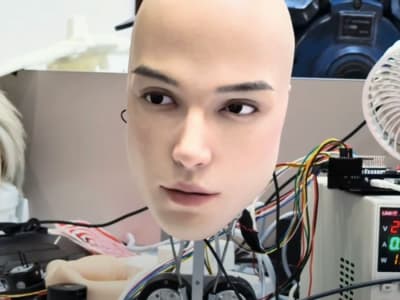 AheadForm Kembangkan Robot Humanoid dengan Wajah Ekspresif dan Hidup