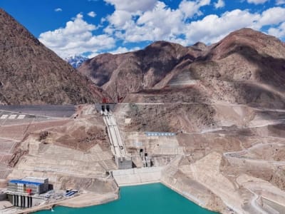 Bendungan Beton Bertulang Batu Tertinggi Dunia di Xinjiang Dibangun dengan AI dan Digital Twin