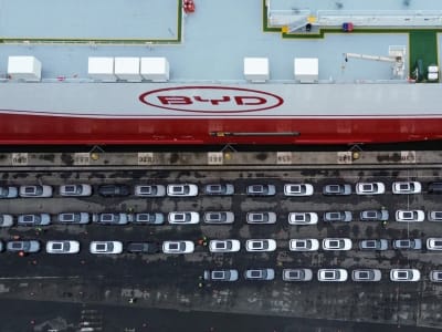 BYD Targetkan 20 Persen Penjualan dari Ekspor dengan Armada Kapal Sendiri