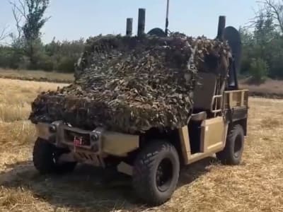 Rusia Modifikasi ATV China Jadi Kendaraan Tempur Kendali Jarak Jauh di Ukraina