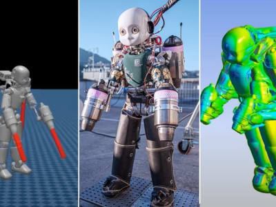 Metode Baru Kontrol Multirate Bantu Robot Terbang iRonCub Lebih Stabil