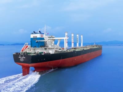 Inovasi Layar Angin Rotor Bantu Kapal Pelayaran Besar Hemat Bahan Bakar