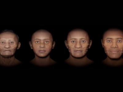 Menghidupkan Kembali Wajah Mumi Pra-Columbus dari Topeng Kematian di Kolombia