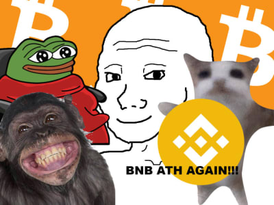 Bitcoin dan BNB Tembus Rekor Baru, Meme Coins Jadi Sorotan Oktober