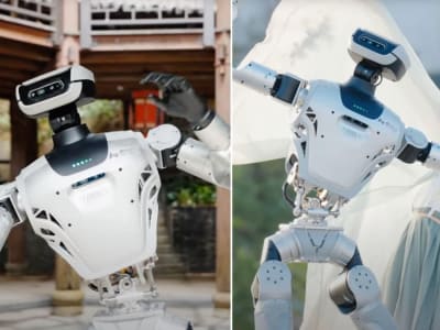 Robot humanoid Oli gabungkan seni tari klasik dan teknologi canggih di Shenzhen