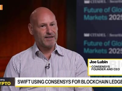 Jo Lubin: Swift Pakai Consensys Ciptakan Ledger Blockchain Jadi 'No-Brainer'