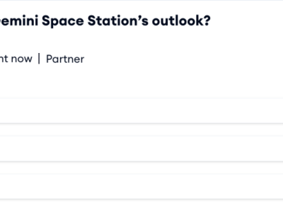 Analis Wall Street Berikan Penilaian Beragam untuk Saham Gemini Space Station