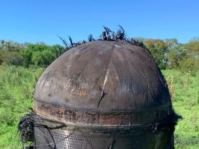 Benda Berbulu Jatuh di Argentina, Diduga Sampah Antariksa SpaceX