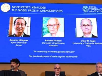 Ilmuwan Pencipta MOFs Raih Nobel Kimia 2025: Material Penyimpan Gas Masa Depan