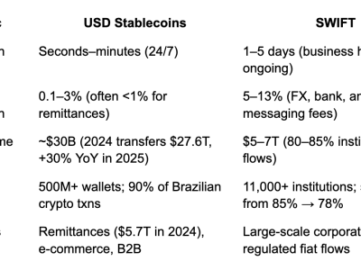 Bagaimana Stablecoin USD Menggantikan SWIFT dalam Pembayaran Lintas Batas