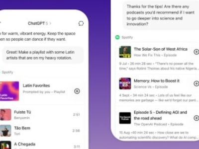 OpenAI Luncurkan Integrasi Spotify di ChatGPT untuk Rekomendasi Musik Personal