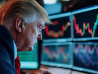 Pasar Crypto Terpuruk Rp 12.66 triliun ($770 Juta)  Terdampak Ancaman Tarif Trump ke China