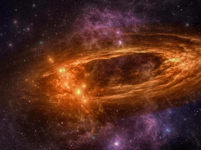 Penemuan Galaksi Infra Merah Ultra-Cerah Tersembunyi di Belakang Quasar Cloverleaf