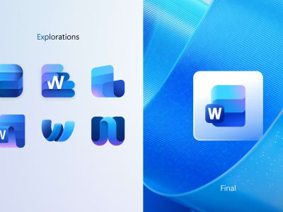 Eksperimen Desain Ikon Office Microsoft: Dari Konsep Berani ke Final Berwarna