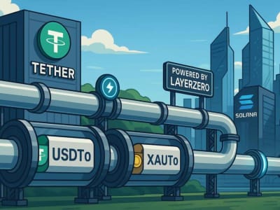 Tether Luncurkan USDT0 dan XAUT0 di Solana, Bawa Stablecoin dan Emas On-Chain