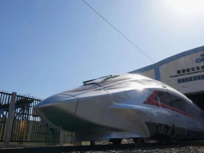 CR450: Kereta Cepat Terbaru China Raih Kecepatan Rekor Dunia 450 km/jam