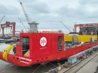 Kapal Penanam Kabel Terbesar Dunia Jan De Nul Dukung Energi Terbarukan Eropa