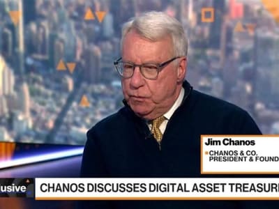 Jim Chanos Ungkap Risiko Besar Bitcoin di Wawancara Bloomberg Markets