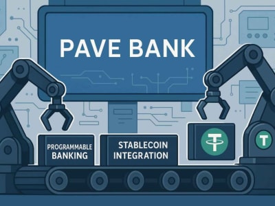 Tether Dukung Pave Bank Rp 641.36 miliar ($39 Juta)  untuk Perbankan Digital dan Tradisional