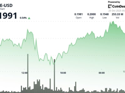 Dogecoin Menembus Rp 328.90 ribu ($0,20) dengan Volume Tinggi, Siap Melanjutkan Kenaikan