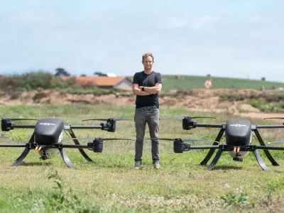 Seneca Luncurkan Drone Pemadam Kebakaran Otonom dengan Dana 60 Juta Dollar