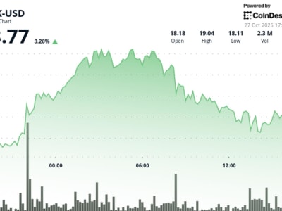 Token Chainlink Naik Tajam ke Rp 30.92 juta ($18,80) Didukung Aksi Besar Pemegang Token