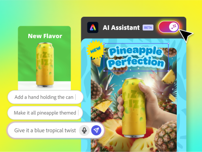 Adobe Express Luncurkan AI Assistant, Desain Kreatif Jadi Semudah Berbicara