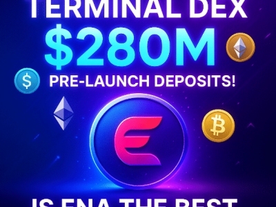 Terminal Finance Capai Rp 4.60 triliun ($280 Juta)  Pra-Peluncuran, Apakah ENA Saatnya Naik?